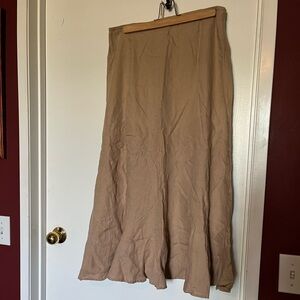 Elegant Dusty Rose Vintage Midi Mermaid Women's Skirt